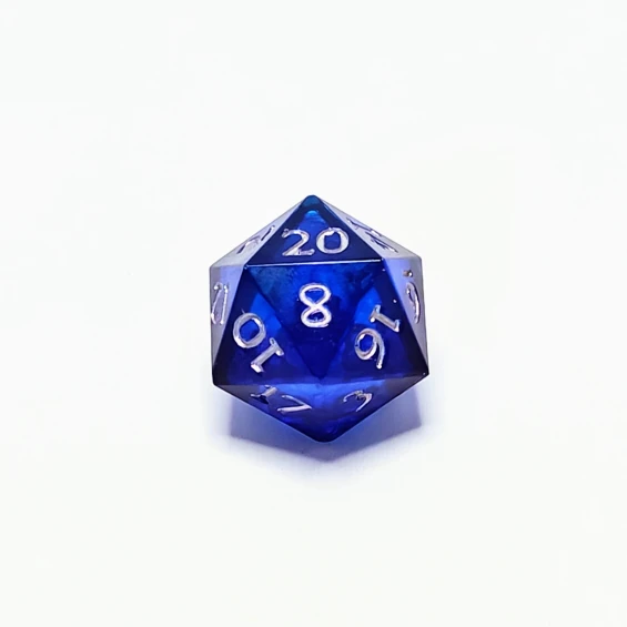 d20, tiny bubble on 20