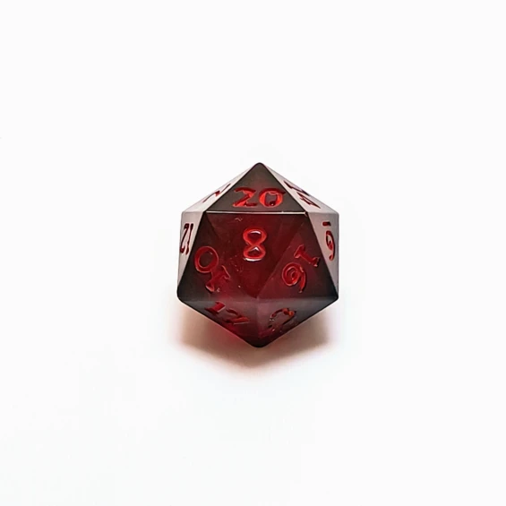 d20, bubble on 20