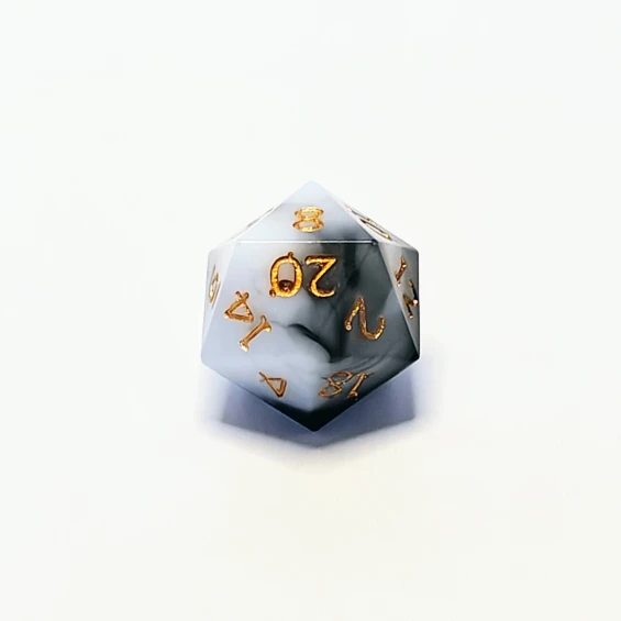 d20, tiny bubbles in 16, 20