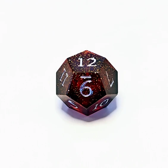 d12, tiny bubble on 4