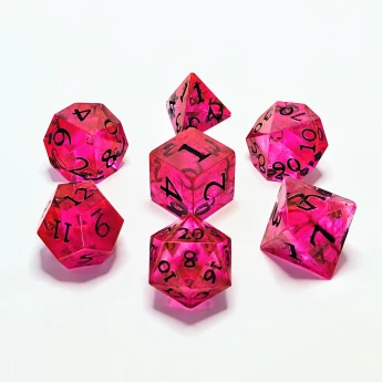 "Neon Dreams" Handmade Resin Dice Set