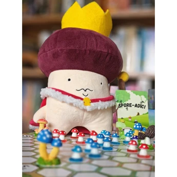 King Stropharia XVI Stuffed Mushroom Plushie