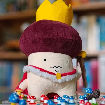 King Stropharia XVI "Stuffed Mushroom" Plushie