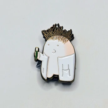 Dr. Cordy Ceps Enamel Pin