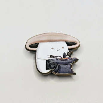 Porto Bellows Enamel Pin
