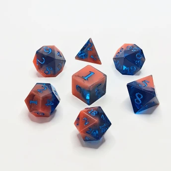 "Jester" Handmade Resin Dice