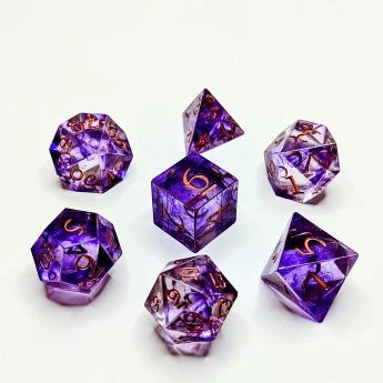 "Mystic" Handmade Resin Dice