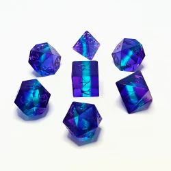 "Mana Gap" Handmade Resin Dice Set