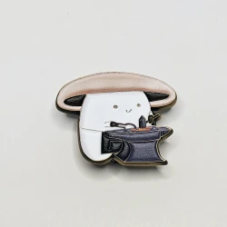 Porto Bellows Enamel Pin