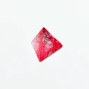 d4, pink with red metallic flakes, slight blue bleed, minor bubbles