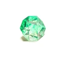 d10 0-9, Light Green with red metallic flakes
